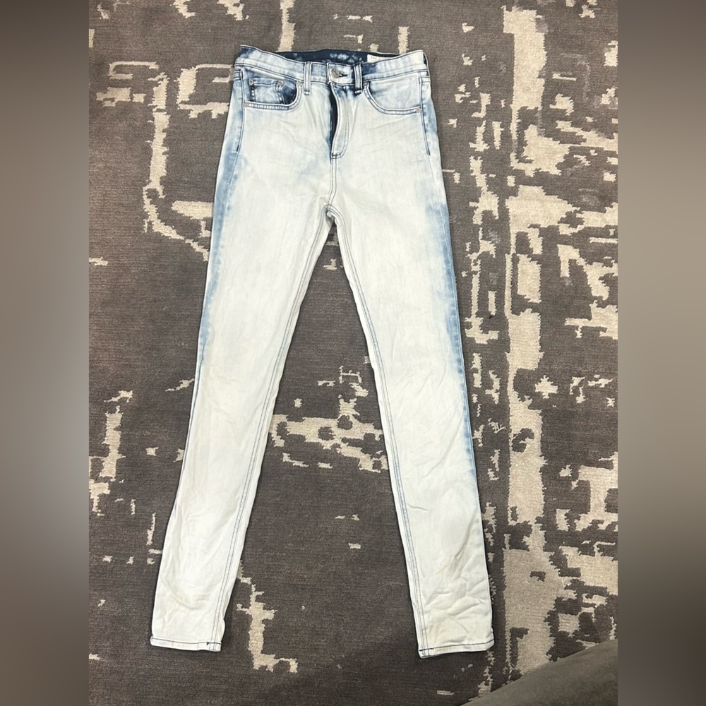 Rag & Bone Mid Rise Skinny Jeans
